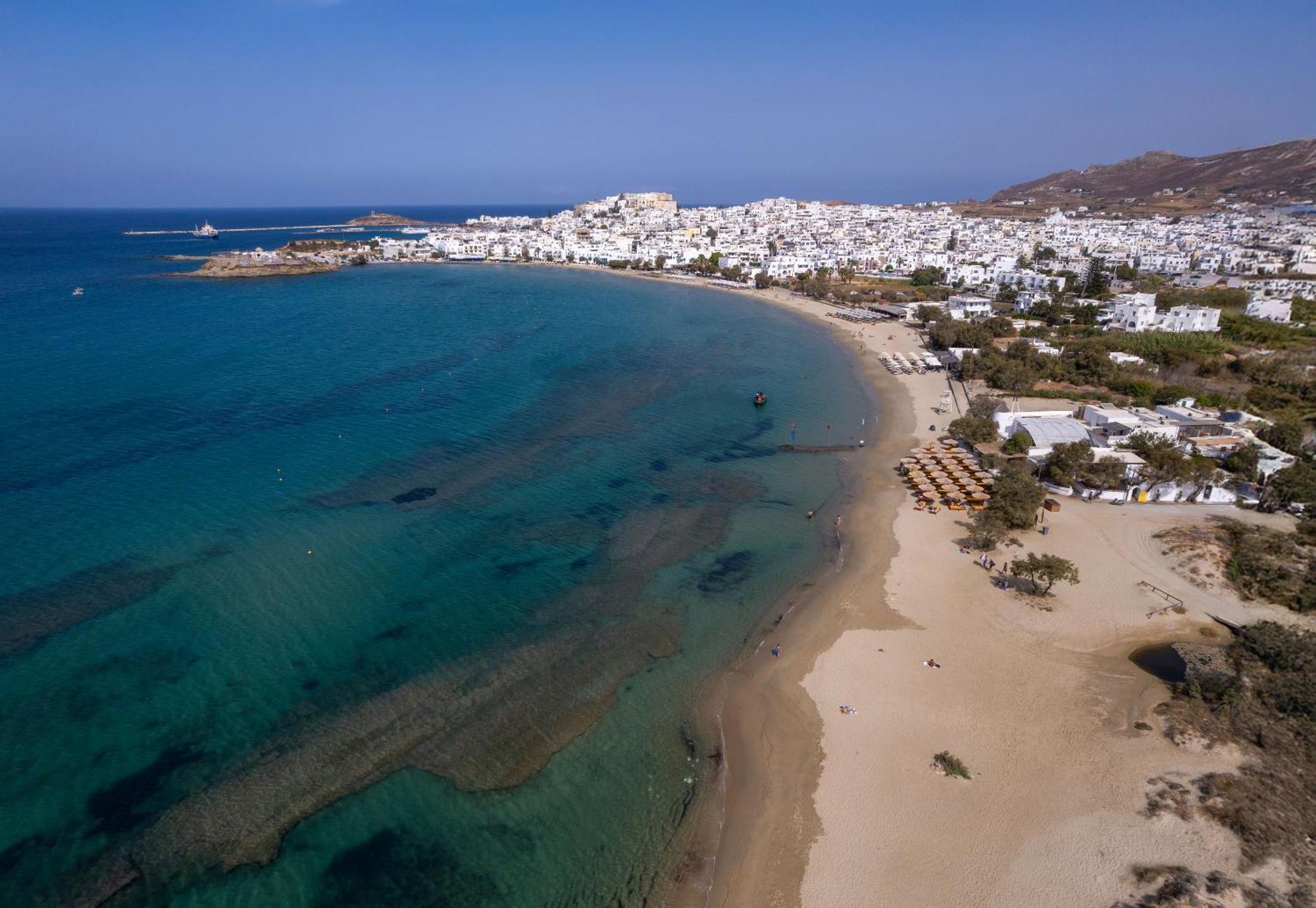 Flisvos Beach Apartments Naxos City Eksteriør bilde
