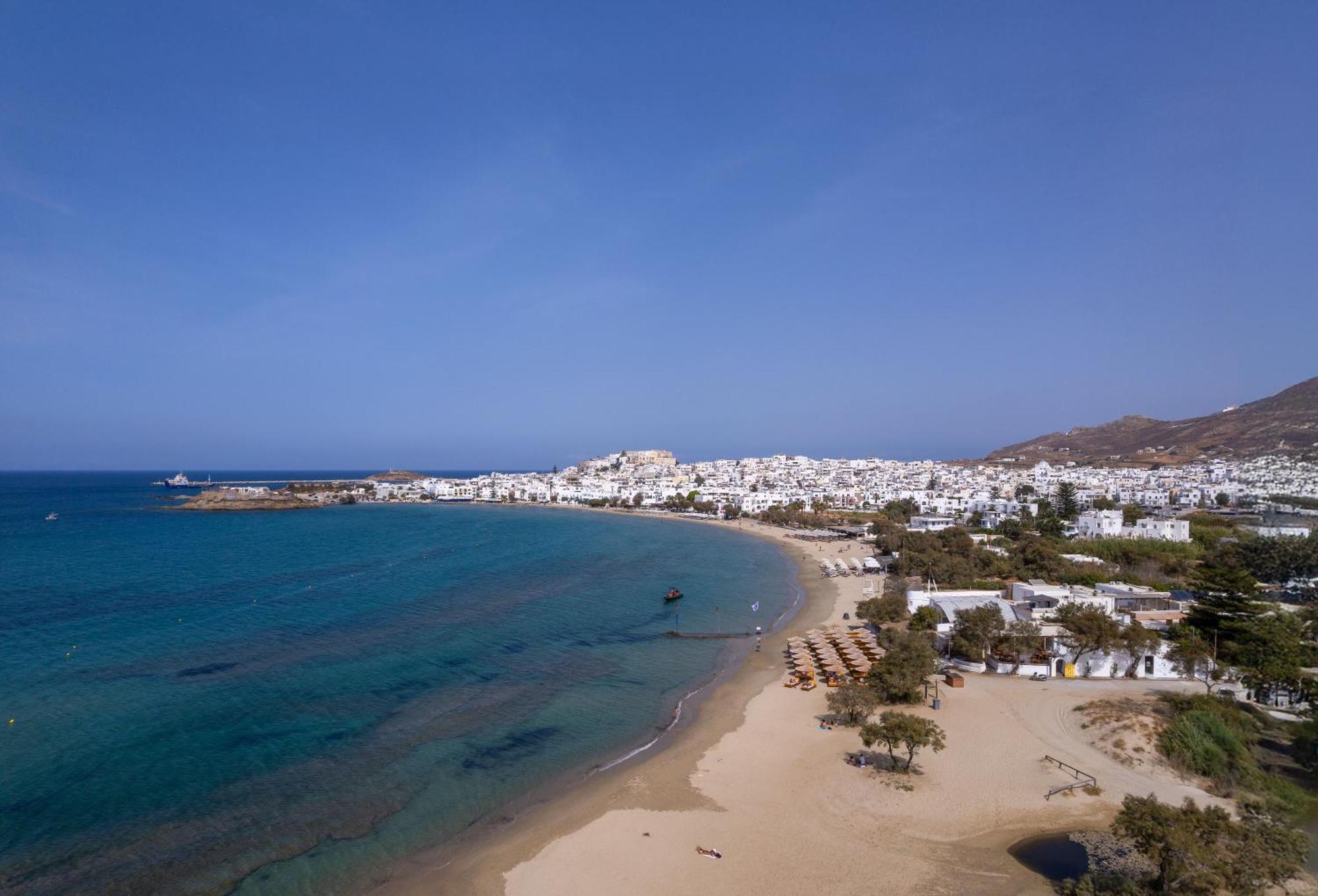 Flisvos Beach Apartments Naxos City Eksteriør bilde