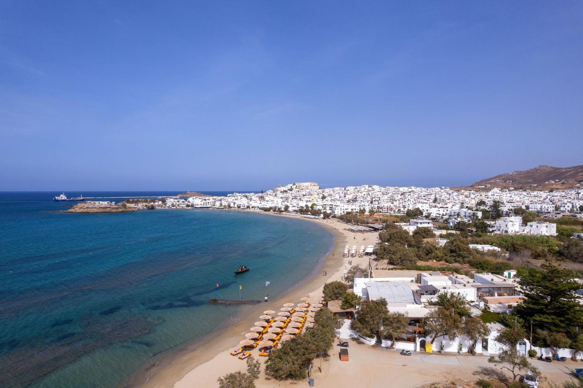 Flisvos Beach Apartments Naxos City Eksteriør bilde