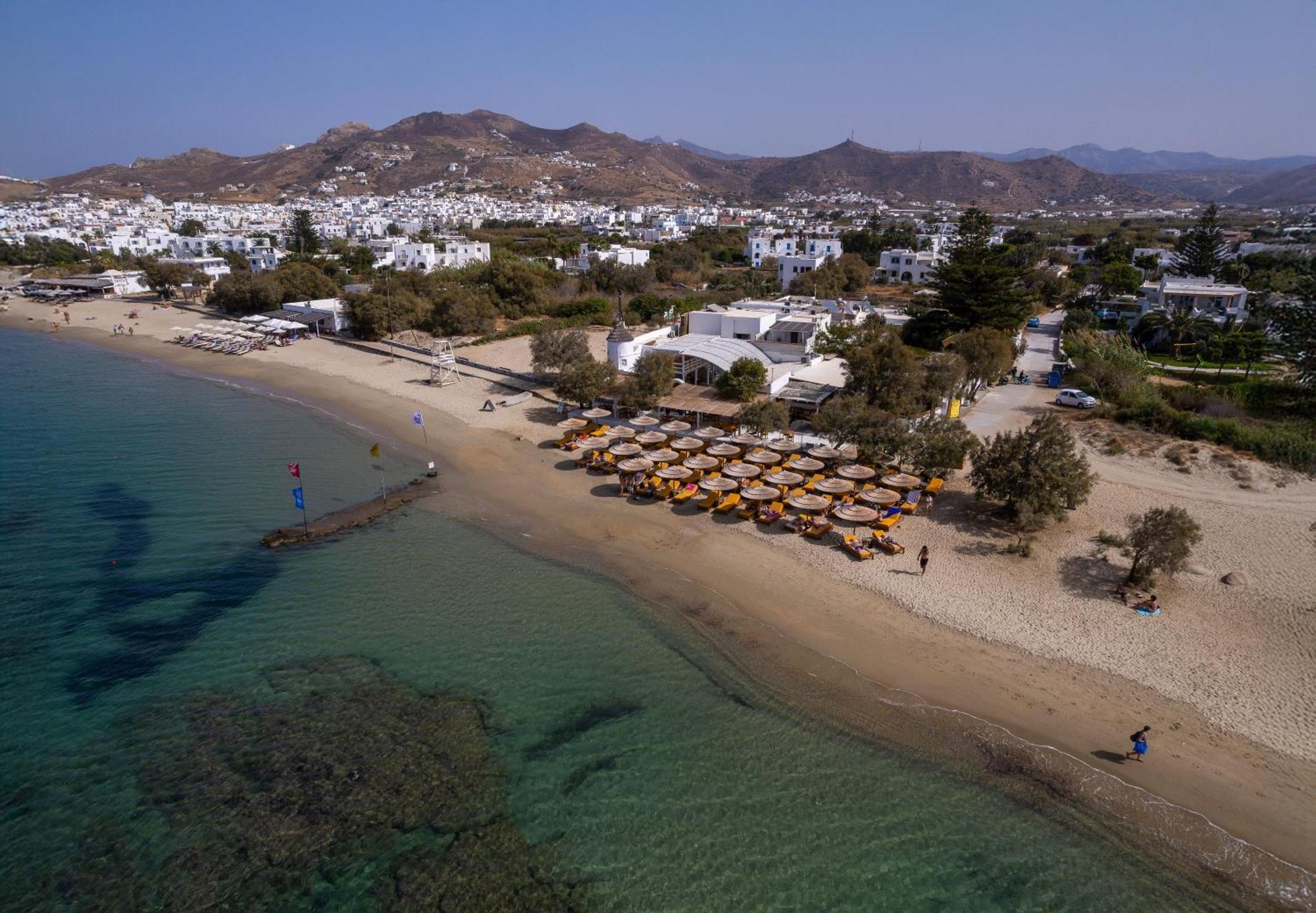 Flisvos Beach Apartments Naxos City Eksteriør bilde