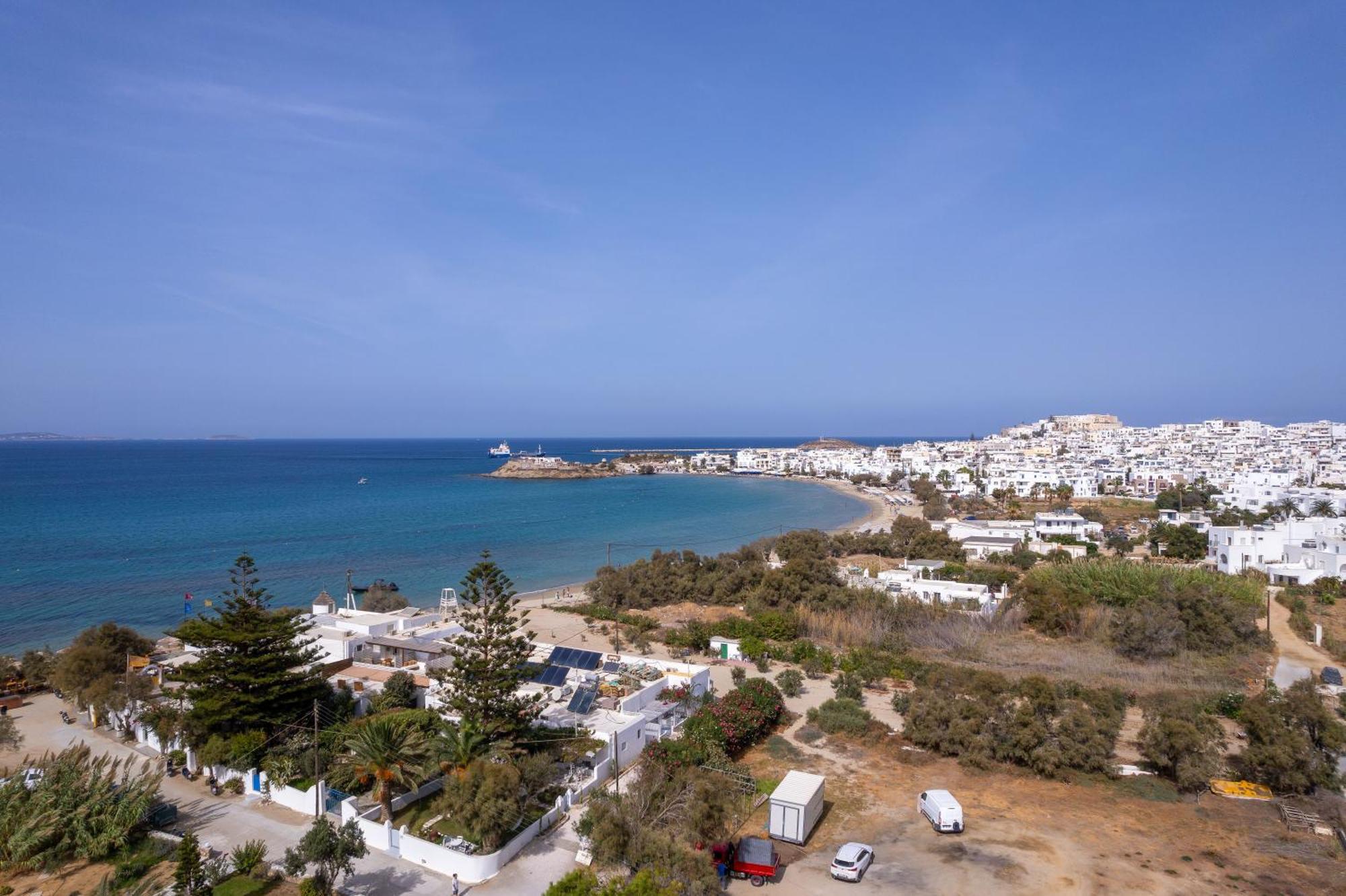 Flisvos Beach Apartments Naxos City Eksteriør bilde